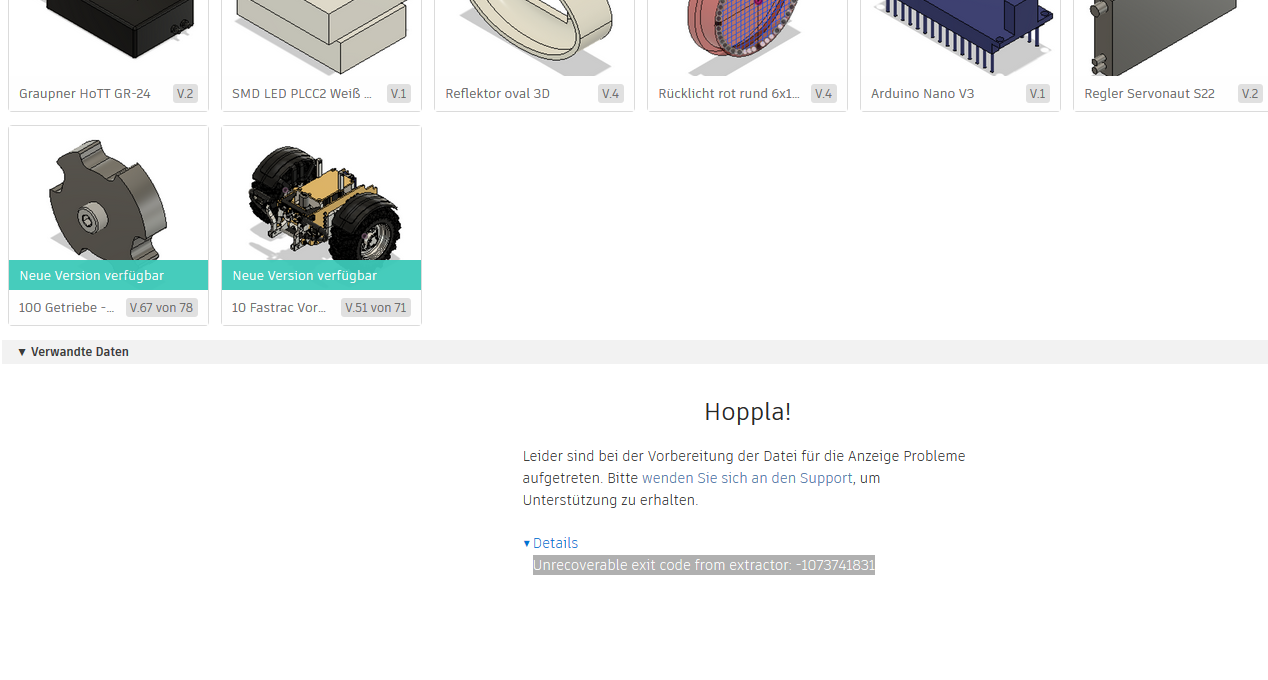 Model not loading - Stopp at CAM Data - Autodesk Community