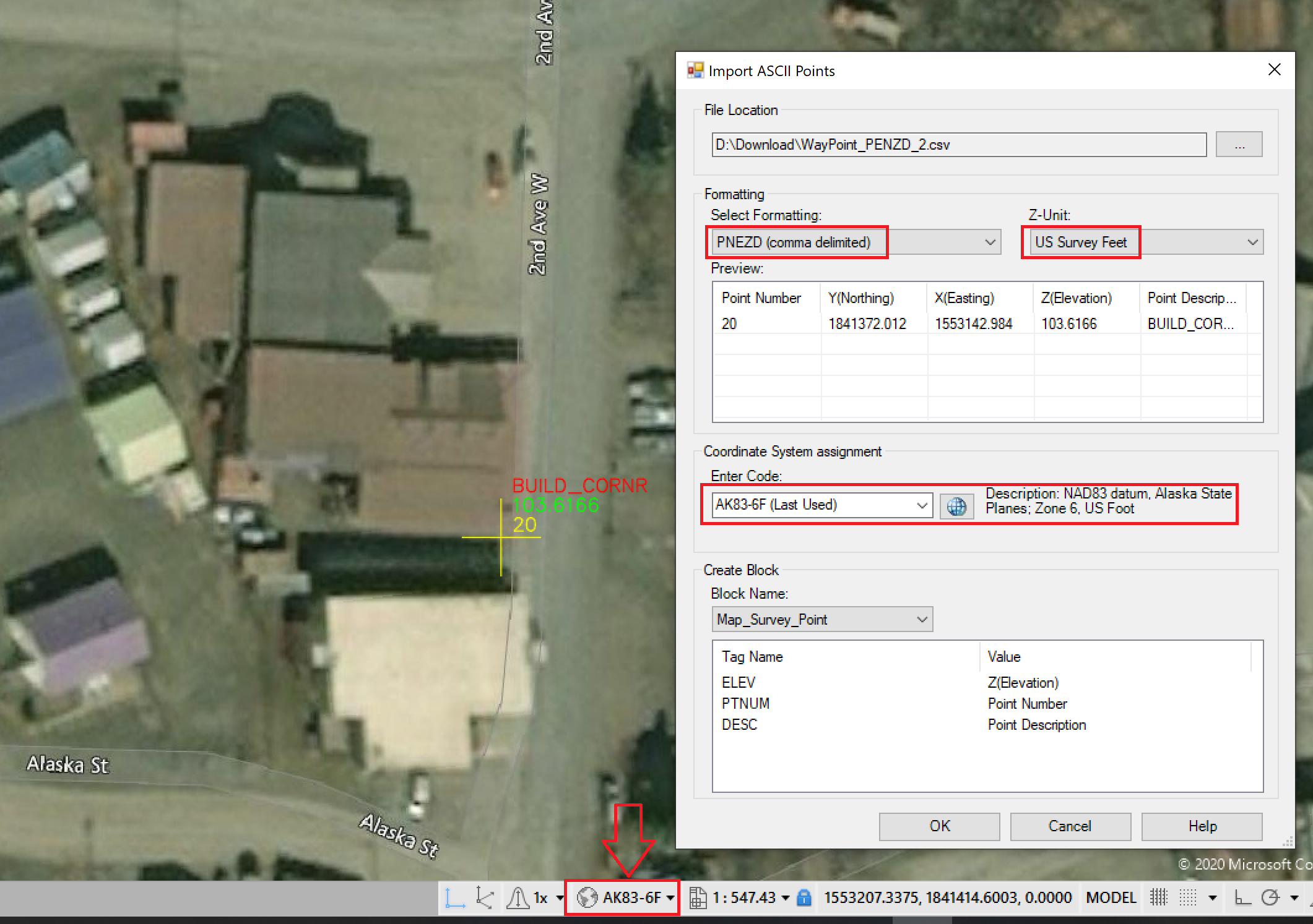 Sending points to a coordinate - Autodesk Community