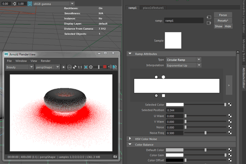 Solved: Maya Arnold - Shadow Matte - Ramp on Shadow Opacity - Autodesk ...