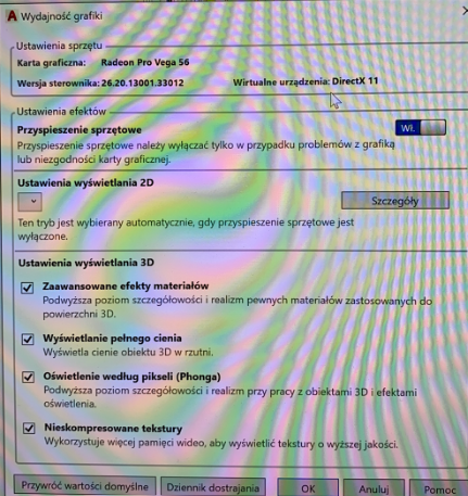 Graphics acceleration issue - Autodesk Community