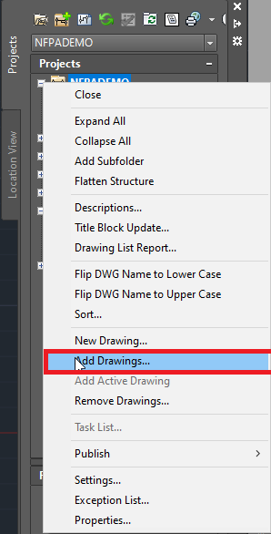 New Project add multiple drawings - Autodesk Community