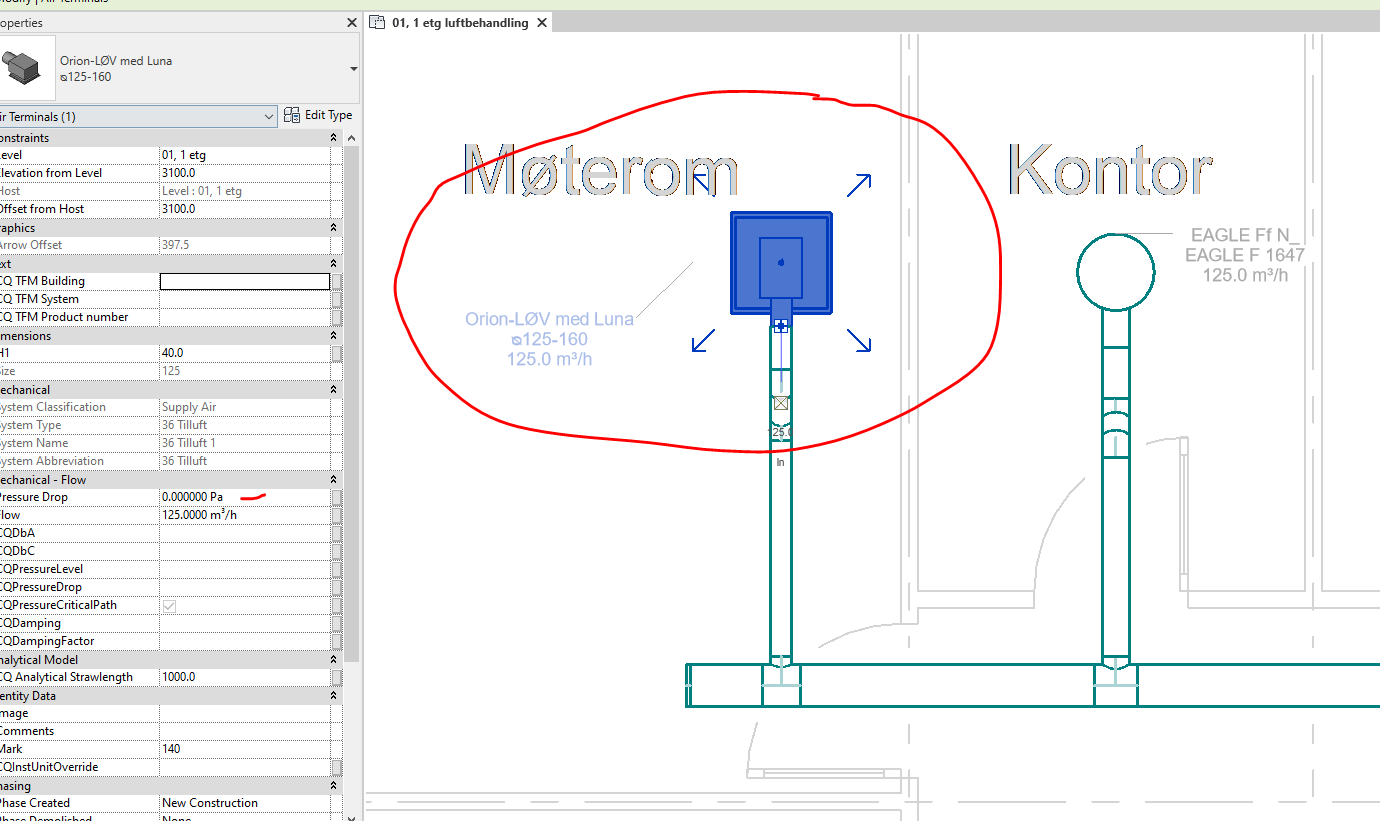 Zero pressure drop air terminal - Autodesk Community
