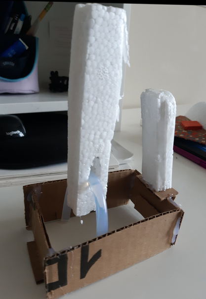 Solved: How would I make this model (circular arched rod going through ...