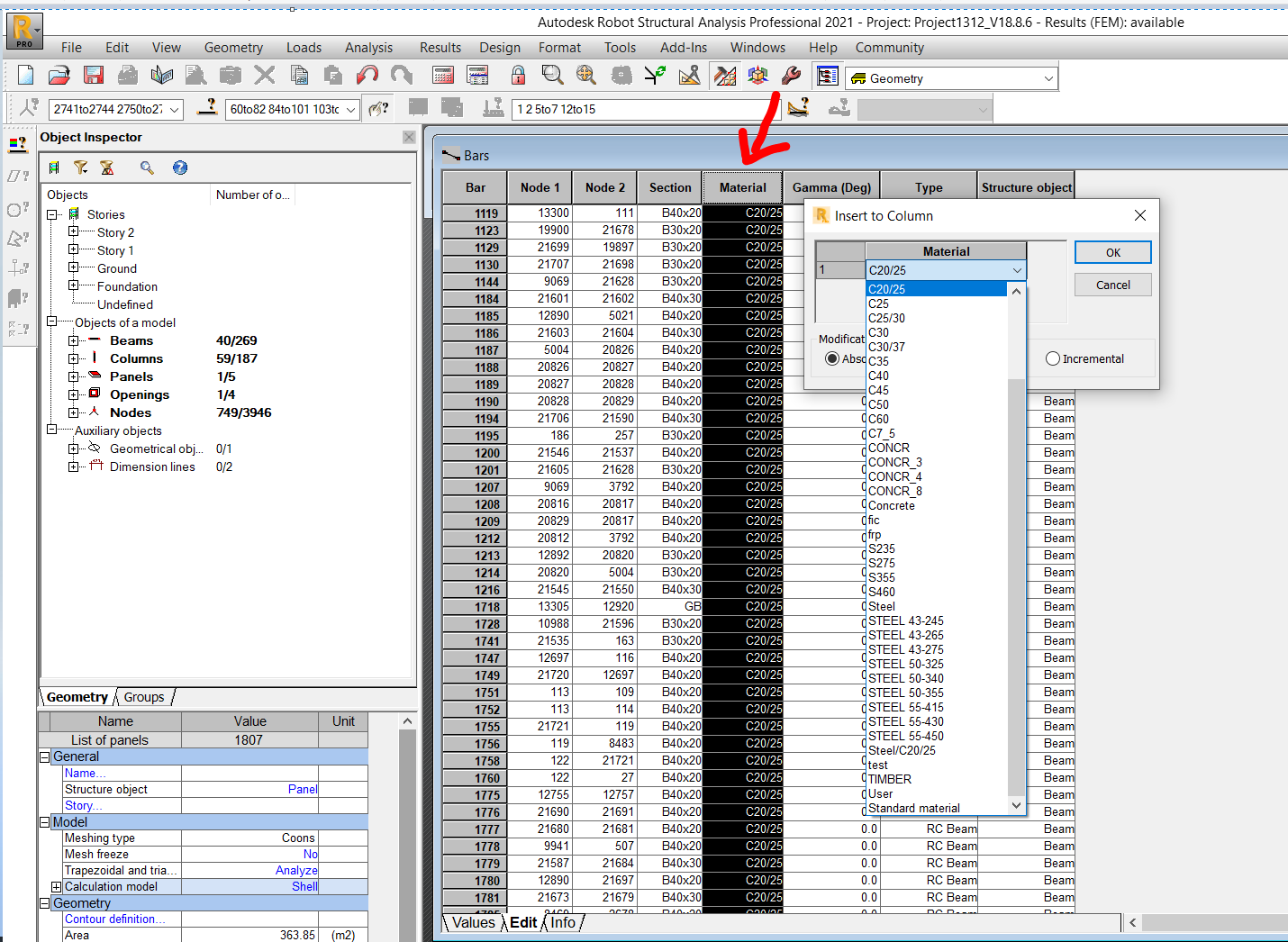 Solved: Insufficient Capacity Against Shear in RC Beams - Autodesk