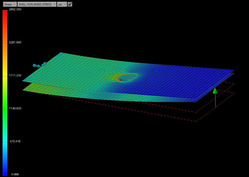 Solved: Incorrect Bolt Connector Preload Response for Shell Mesh ...