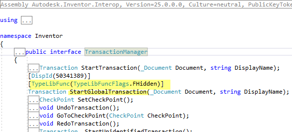 Solved: Access API Hidden Members From External IDE - Autodesk Community