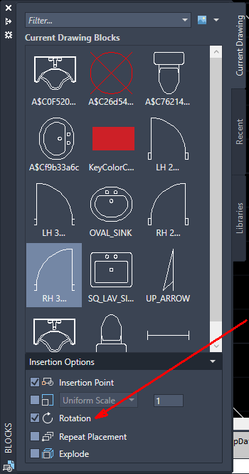 Solved: Default Block Insert Options? - Autodesk Community - AutoCAD