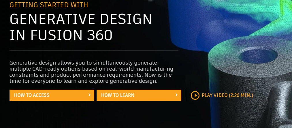 Solved: Can student use Generative Design for free ? - Autodesk Community