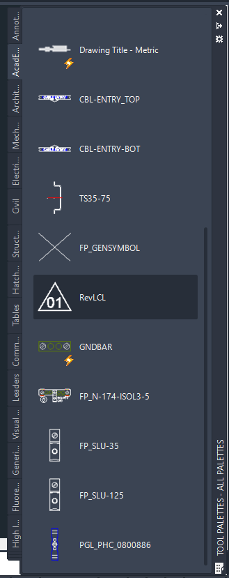 Solved: Can blocks be saved to the symbol icon menu? - Autodesk Community