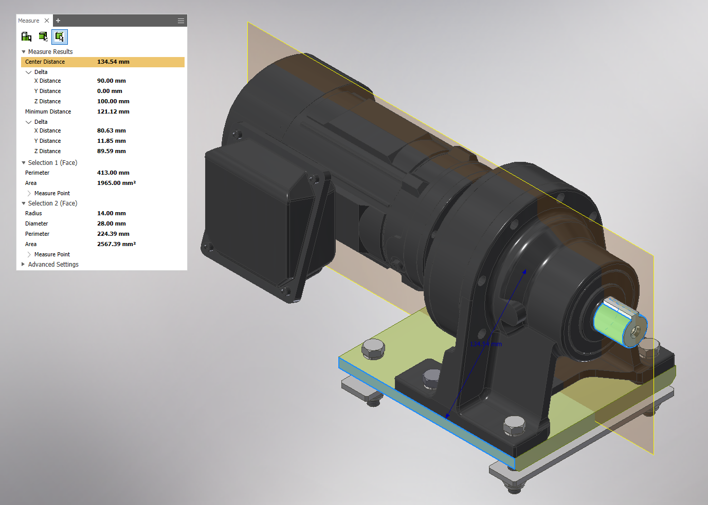 Solved Is there a faster way to do a half section through the centre