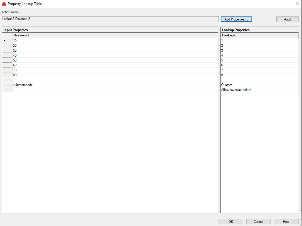 Solved: Specify number of items of array with lookup table (dropdown) -  Autodesk Community - AutoCAD