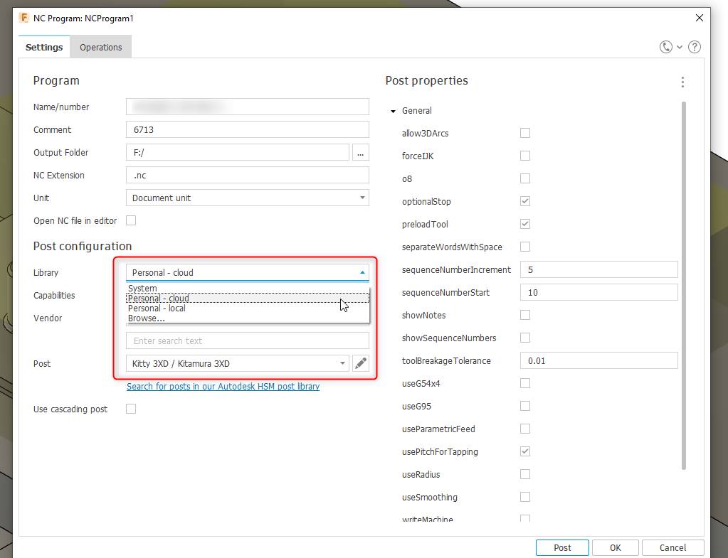 Post processor not workin after last UPDATE! - Autodesk Community