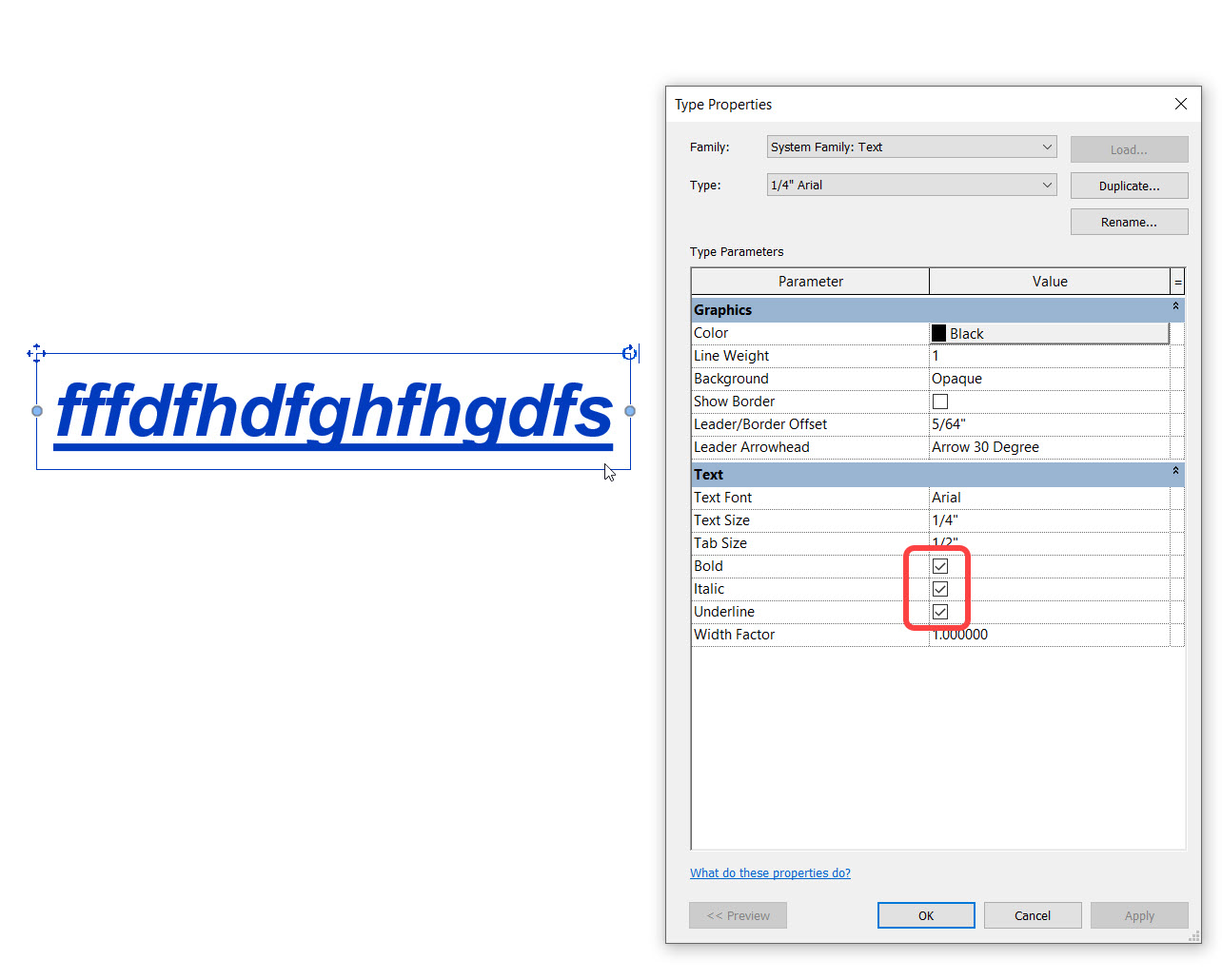 Solved Text Editor Bold/Underline Autodesk Community