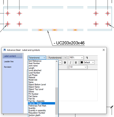 Assembly does not show single part labeling for main part? - Autodesk ...