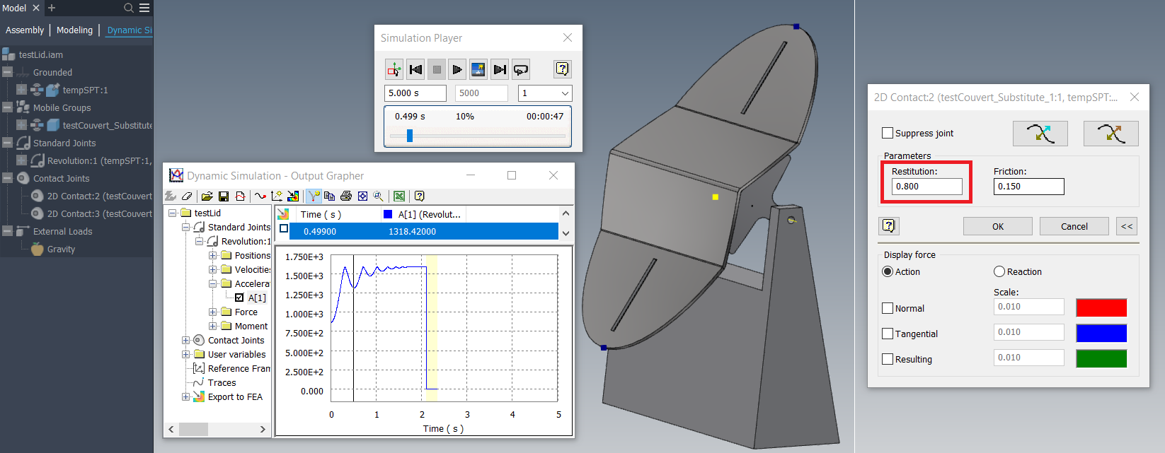 Solved: Dymnamic Simulation - Autodesk Community