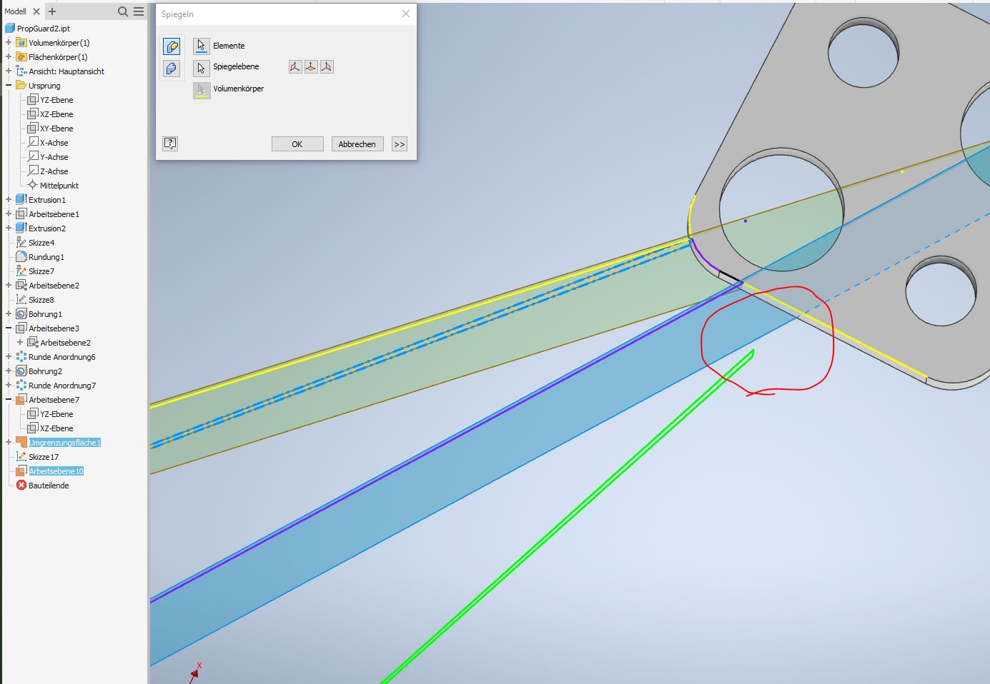 Verbinden von zwei Skizzen Formen - Autodesk Community