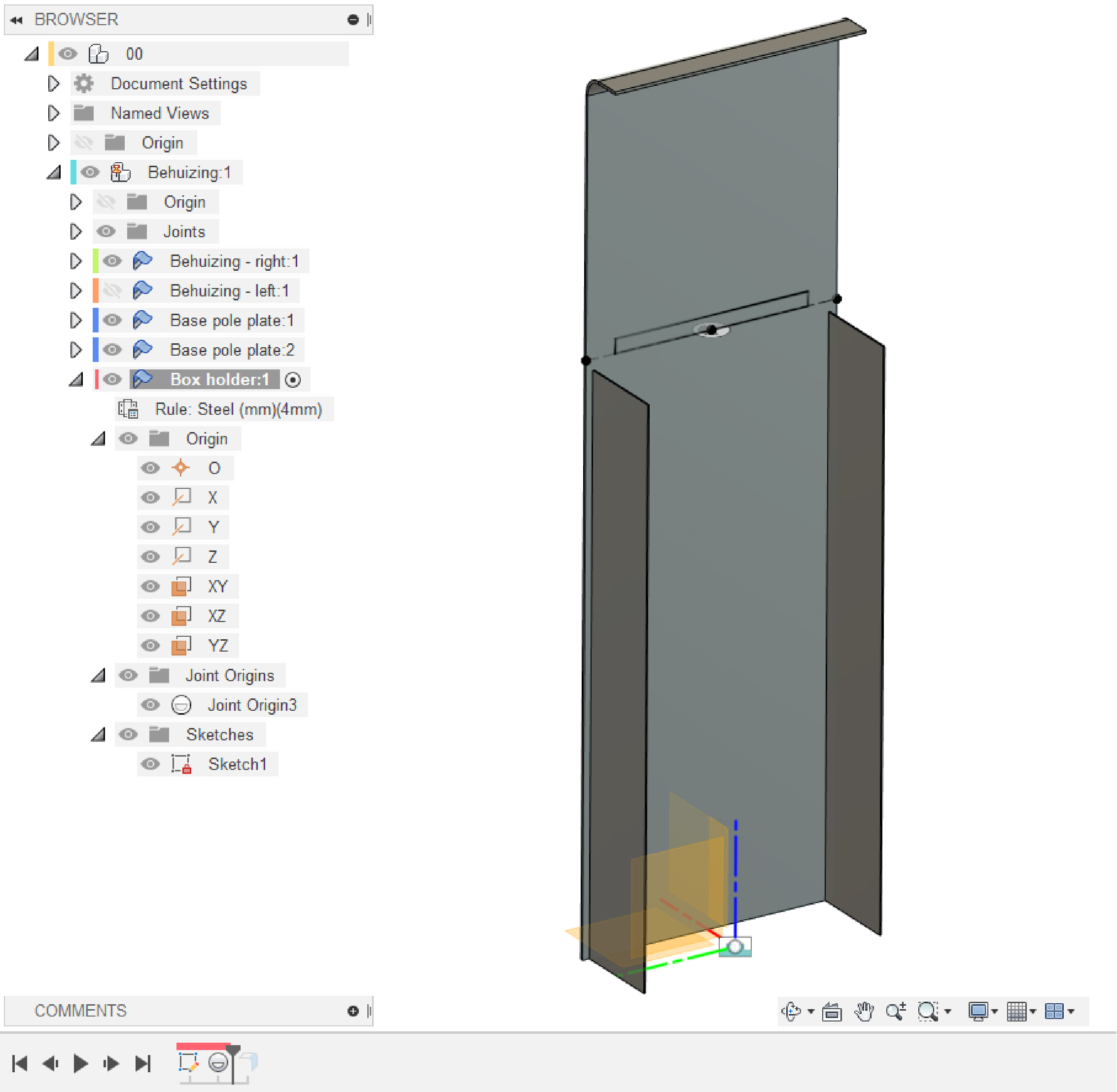 Solved Top down modelling adjust origin of new component. Autodesk