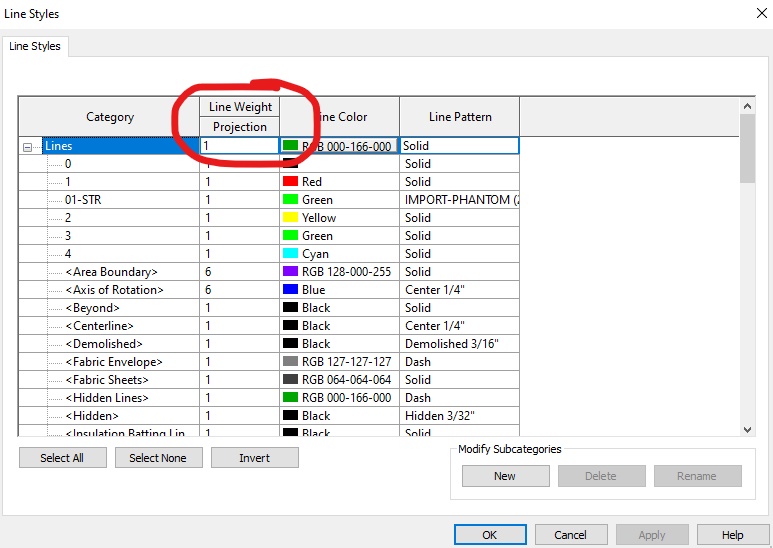 Solved: How to control line thickness in Elevation - Autodesk Community