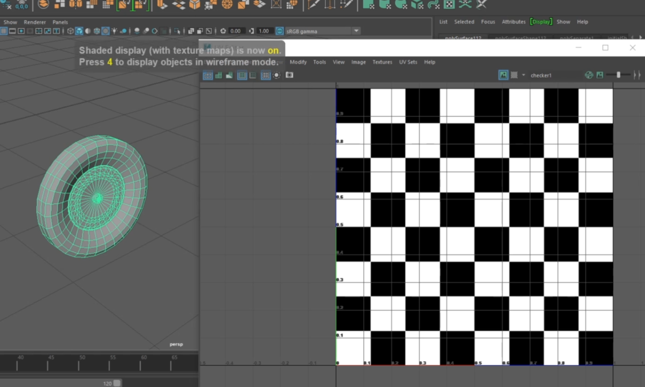 UV not appearing in UV editor - Autodesk Community