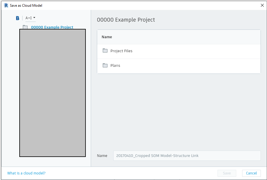Cannot save non-workshared model to the cloud - Autodesk Community