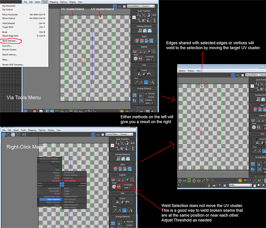 Solved: Fast method for removing a seam - Autodesk Community - 3ds Max