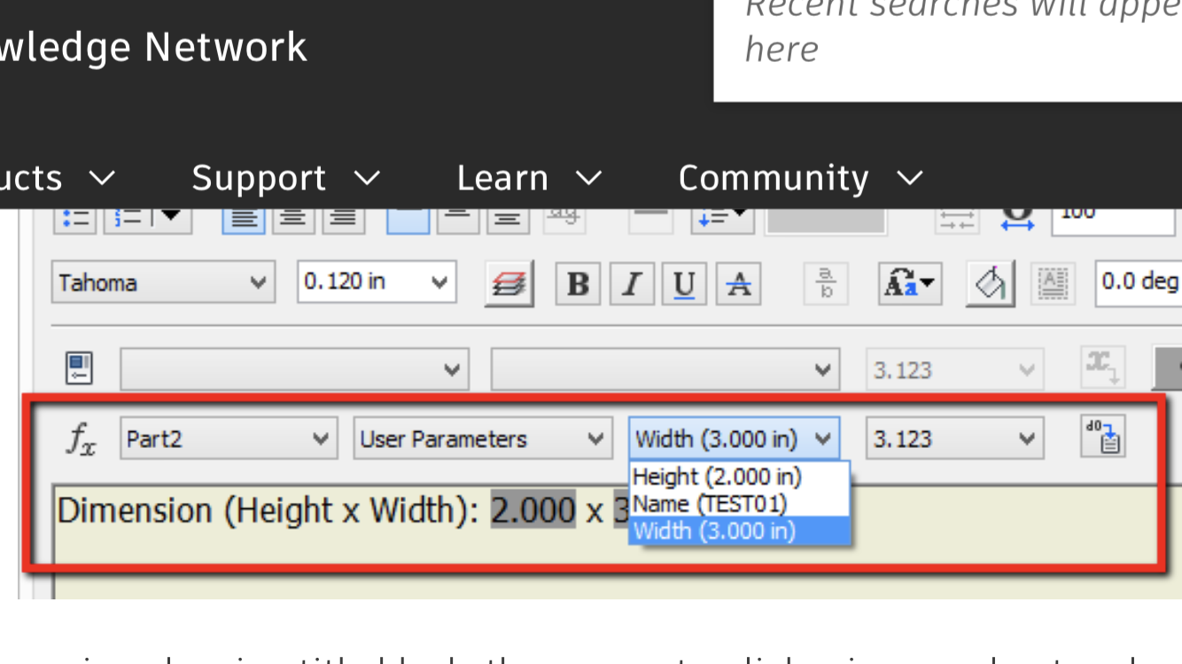 Solved Formatted Text Linked User Parameter To Drawing Autodesk Community 0280