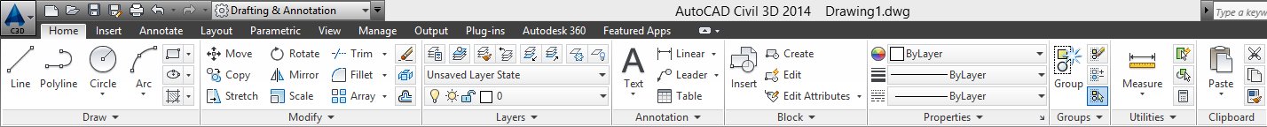WORKSPACE CIVIL 3D does not exist - Autodesk Community