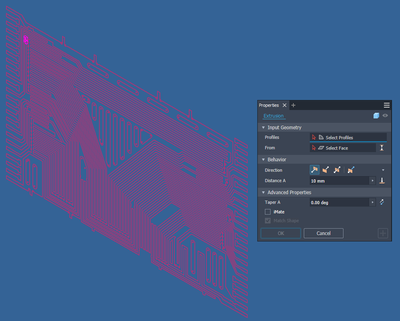 Solved: Can't extrude solid from dwg - Autodesk Community