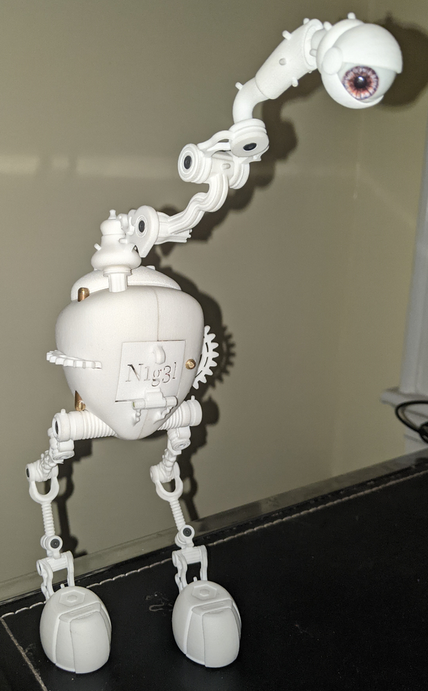 Making Fallout 4's Robot Butler Mister Handy Real Using 3D Printing 