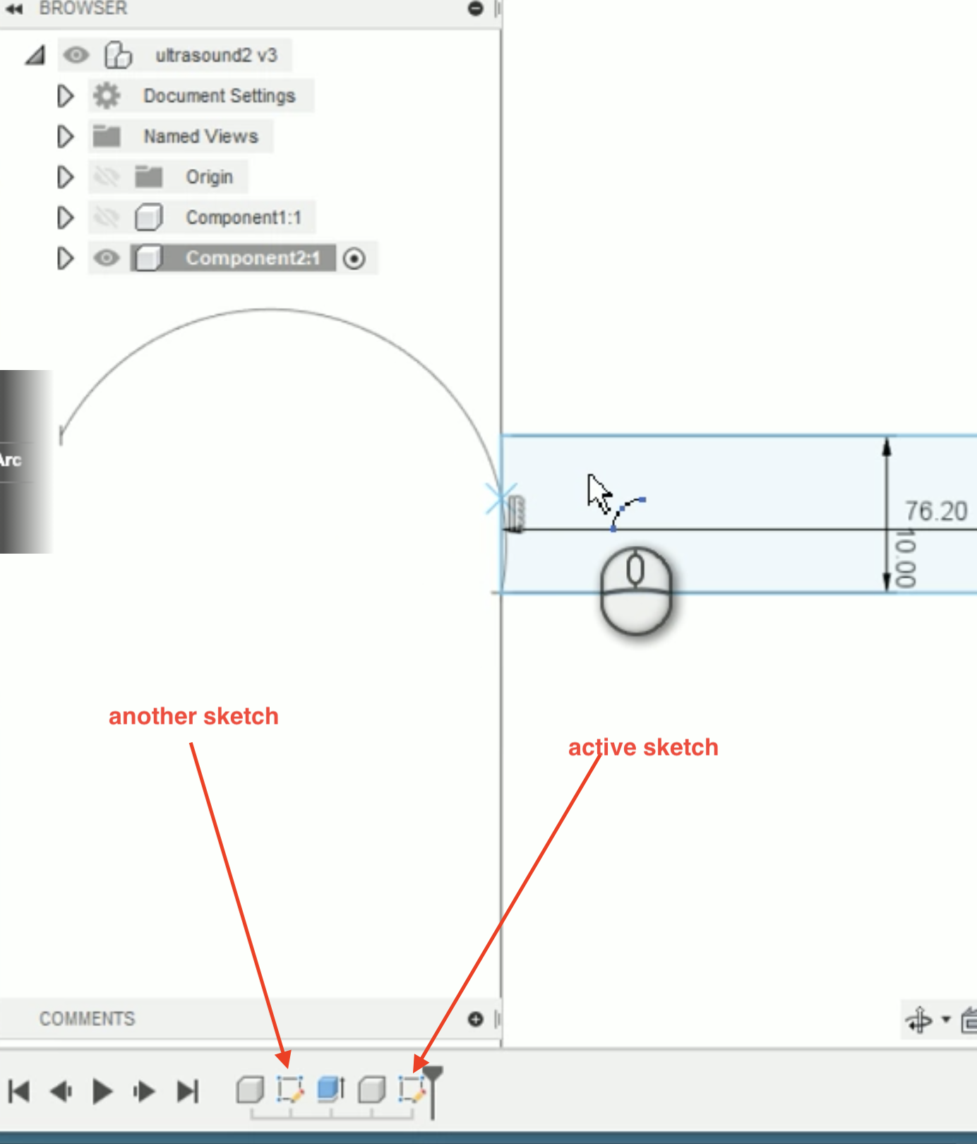 Solved: Cannot create arcs on rectangle in sketch - Autodesk Community