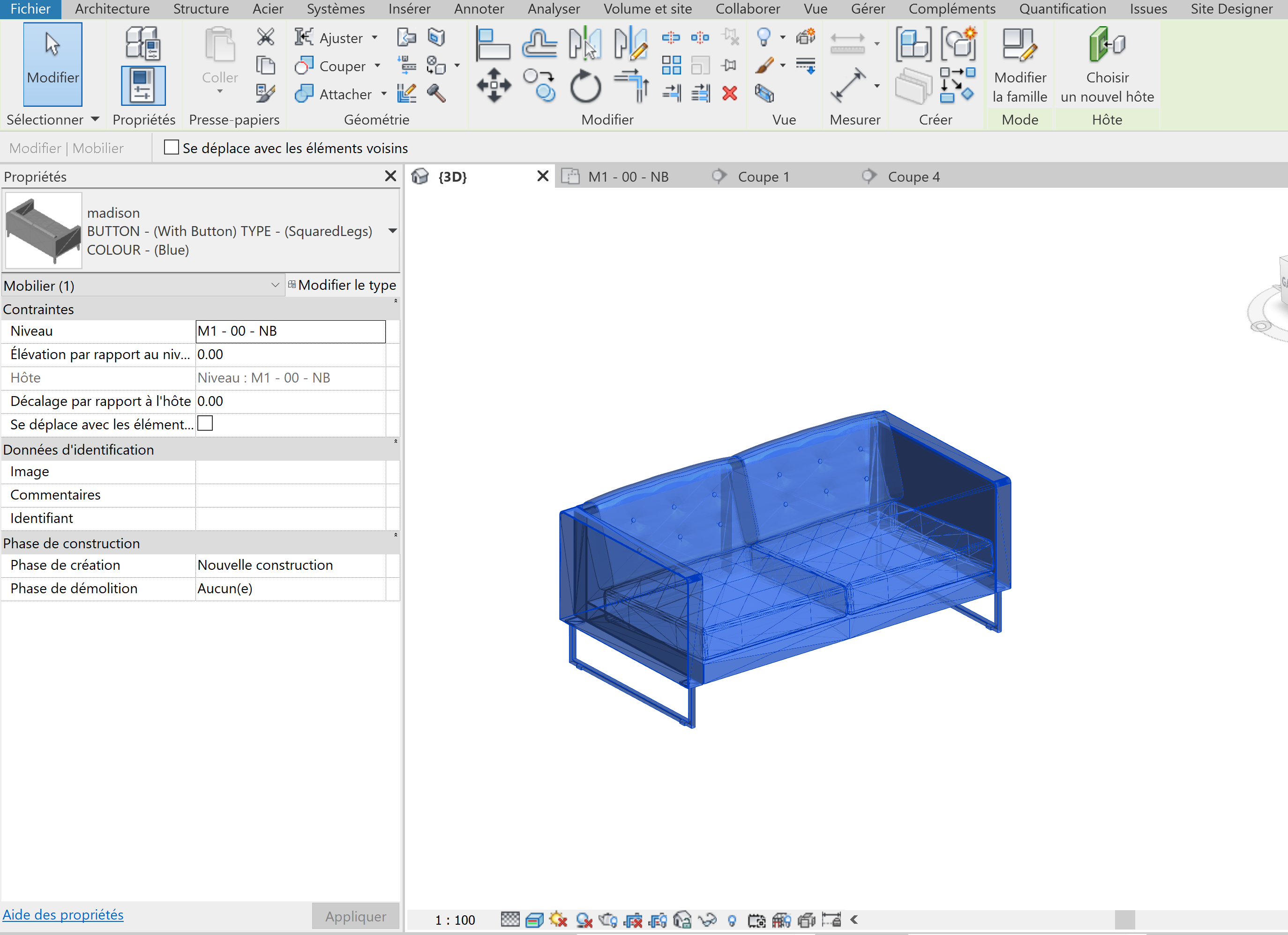 Résolu : Modification couleur d'une famille - Autodesk Community -  International Forums