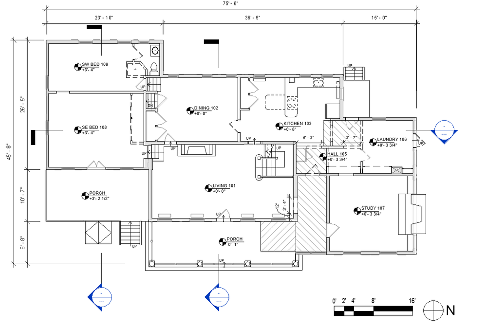 Multi-level First Floor Plan View - Autodesk Community - Revit Products