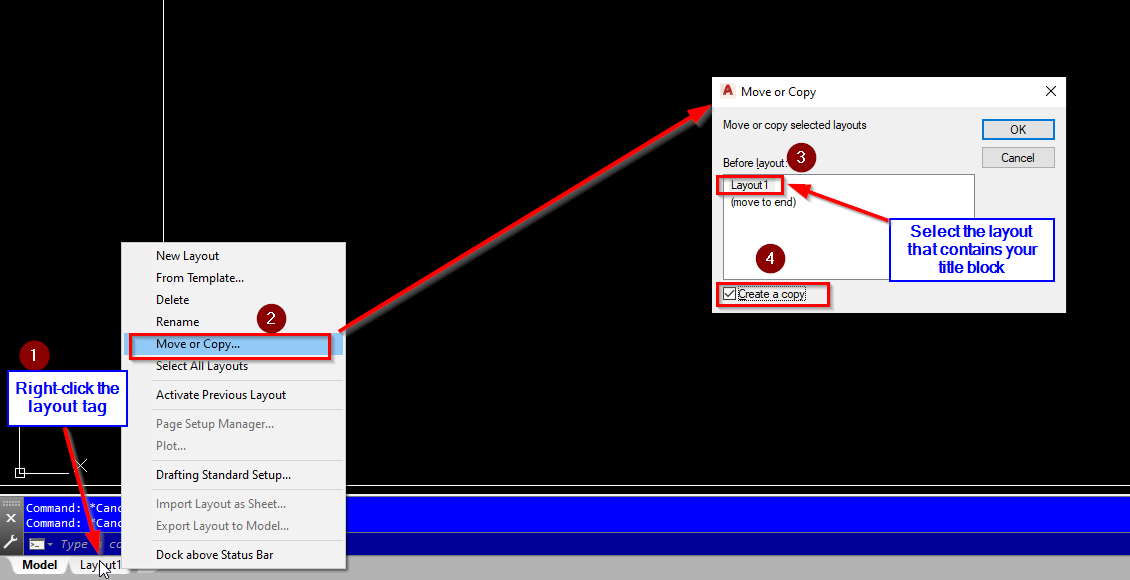 Solved: How to use Title block template while creating a new 