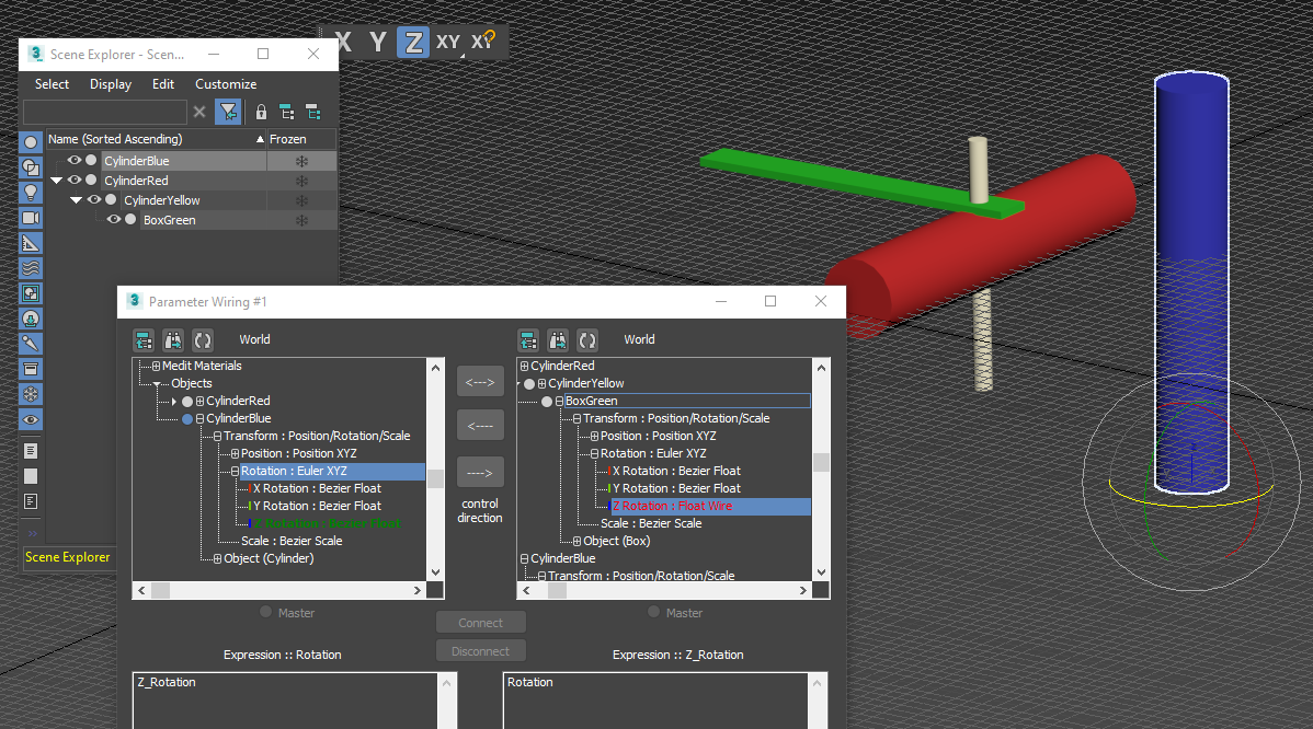 Solved: Wire Parameters & Rotation to Local Axis? - Autodesk Community - 3ds  Max