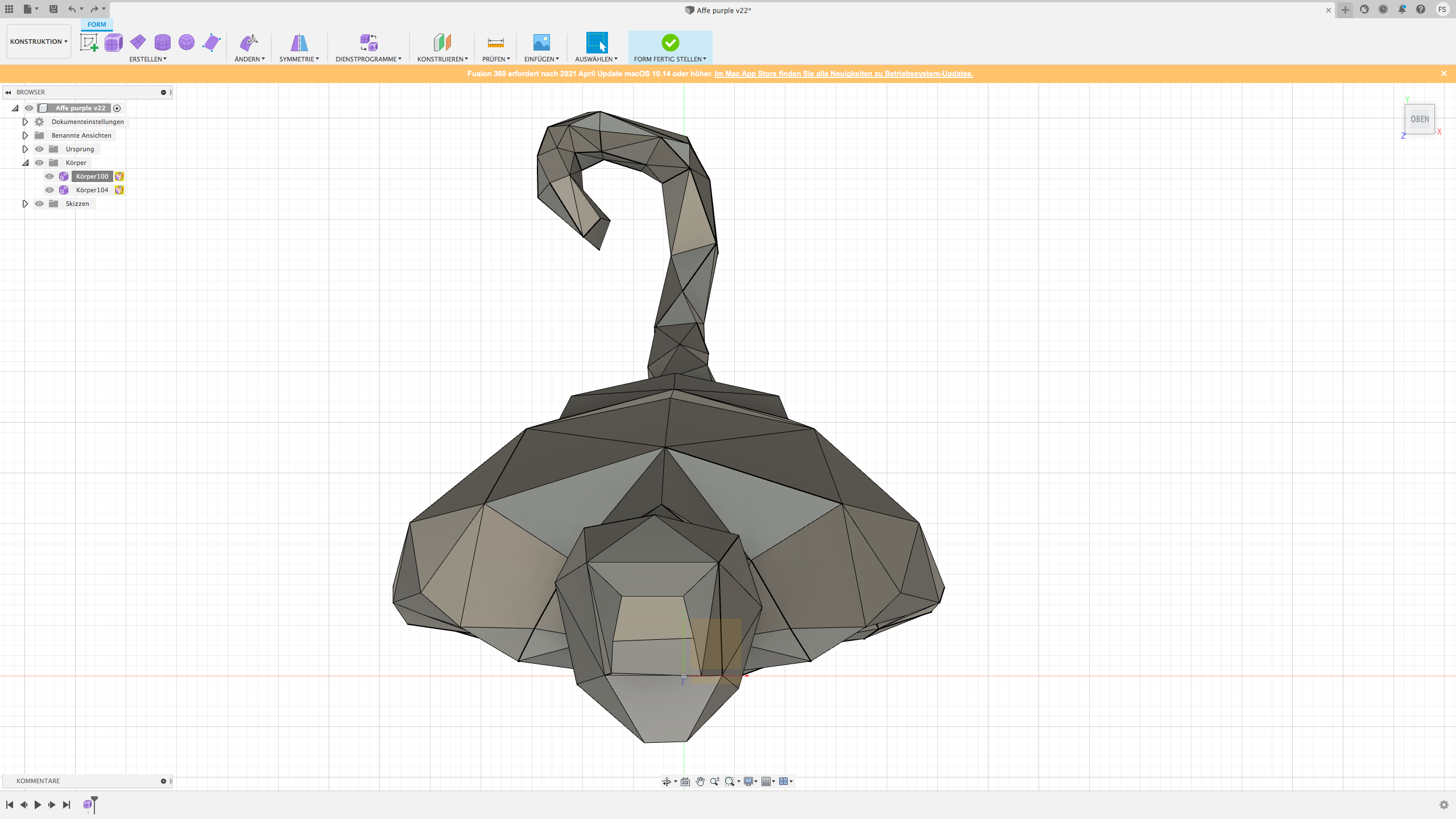 Have a problem,When i called T-splines to write a MeshToTsSurface