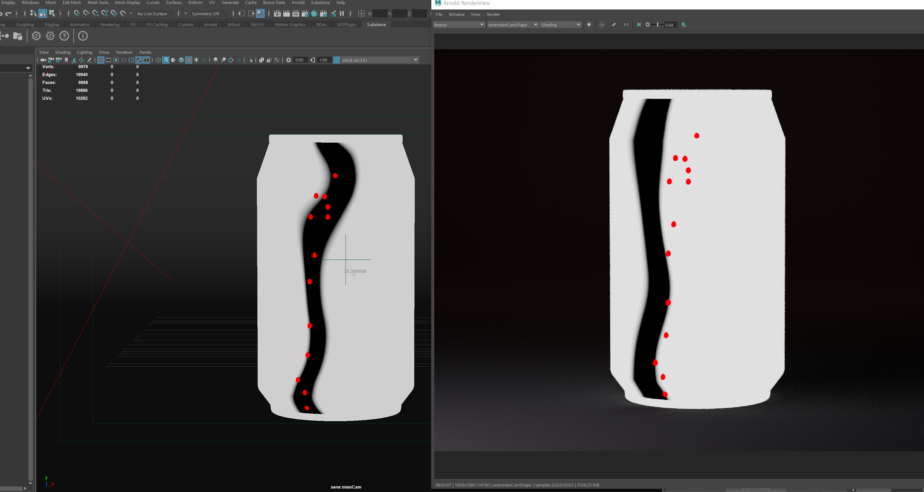 ramp in viewport and ramp in render do not match - Autodesk Community