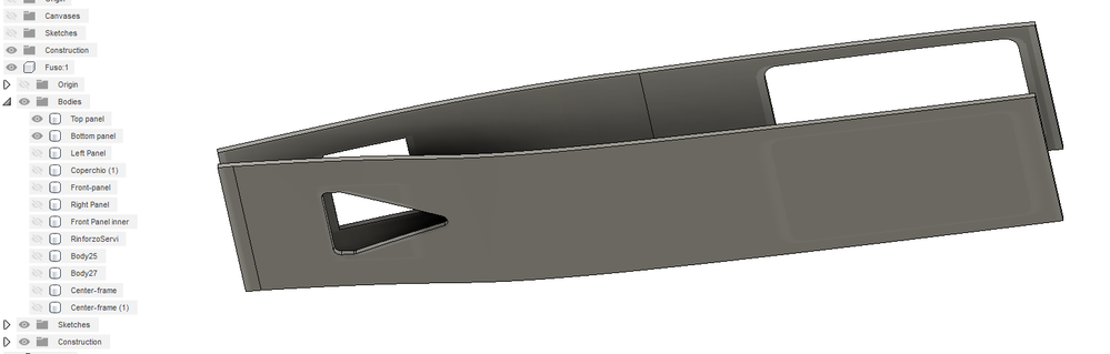 bottom view