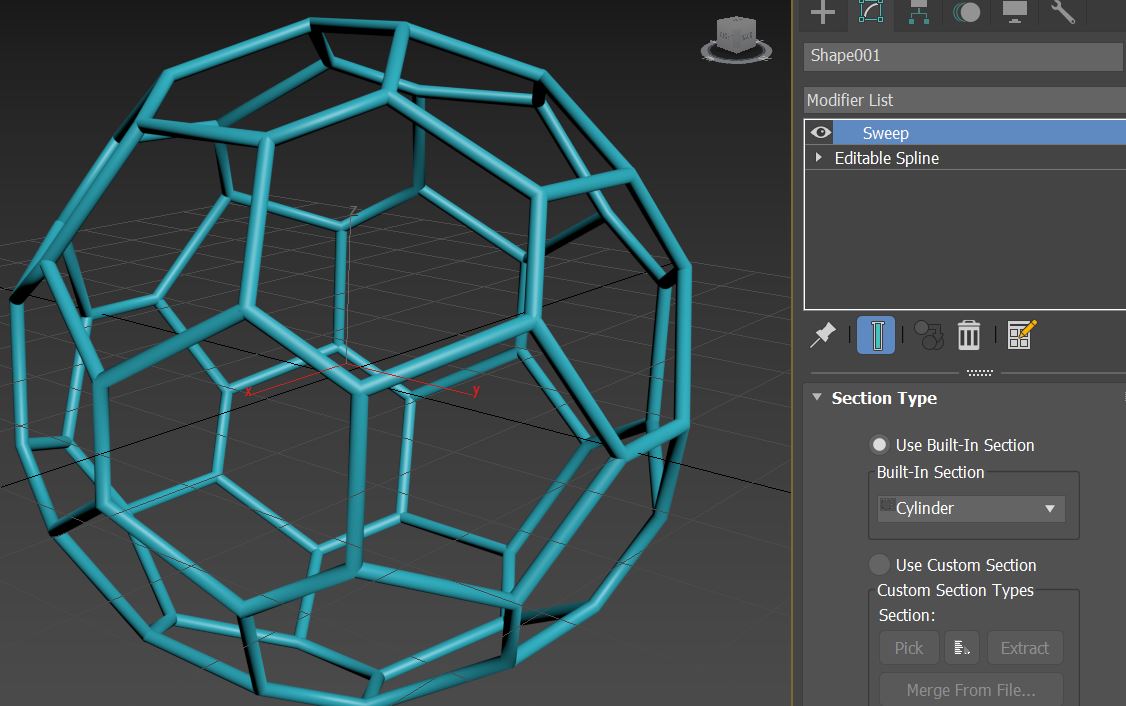 Solved how to replace a spline with a cylinder Autodesk Community