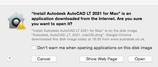 Solved: Trying to install AutoCAD LT 2021 on Mac OS Yosemite - Autodesk ...