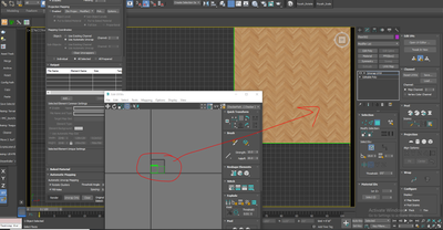 Flatten mapping doesn't stretches the applied texture