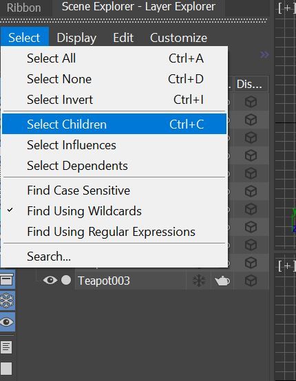 Solved: Cant Select Parent Layer, without the children? - Autodesk  Community - 3ds Max