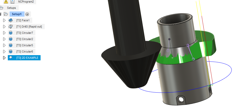 Solved: Milling Taper Angle on Cylindrical Part - Autodesk Community