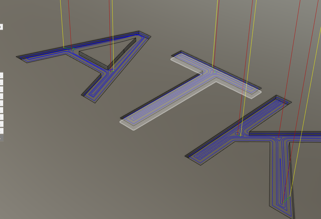 Solved: Use engraving tool to etch entire letter - Autodesk Community