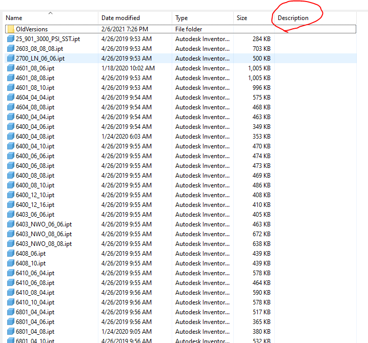 iProperties available in Windows Explorer - Autodesk Community