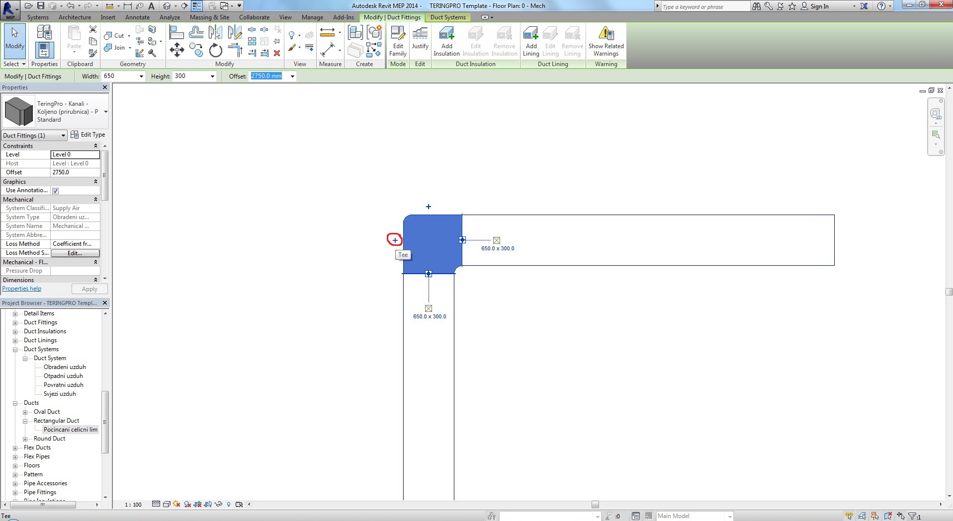 Duct Fitting Issue - Autodesk Community