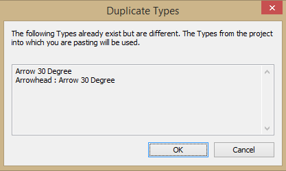 Duplicate Tyeps
