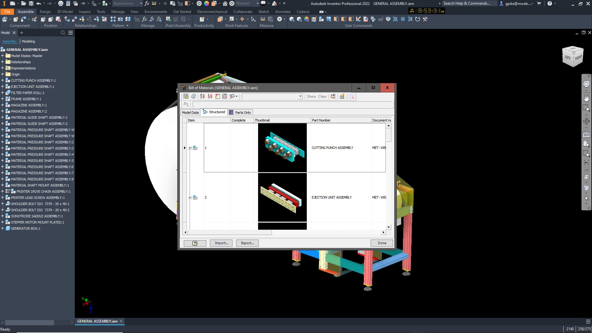 Bill of materials - Autodesk Community
