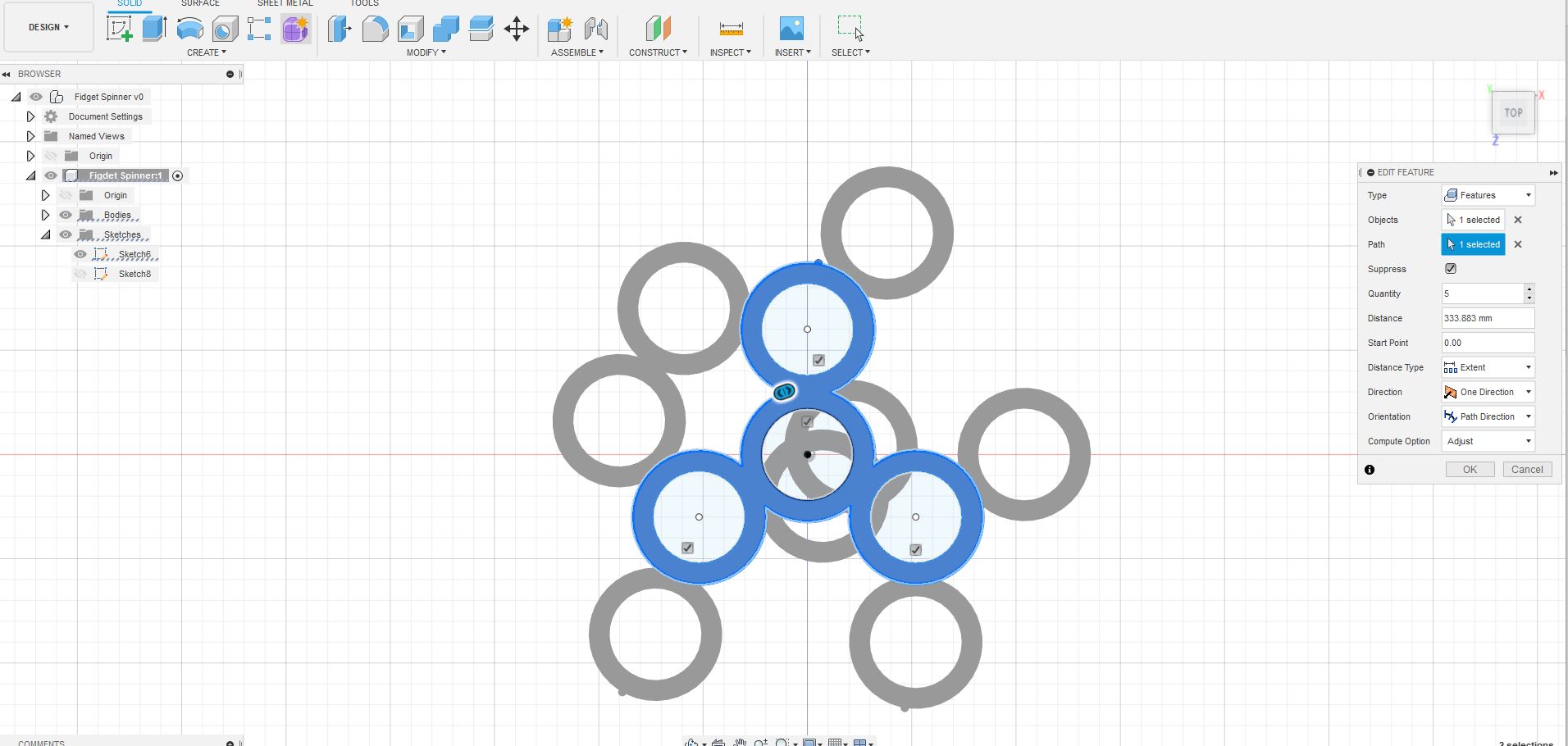 Solved: Pattern on Path - Autodesk Community