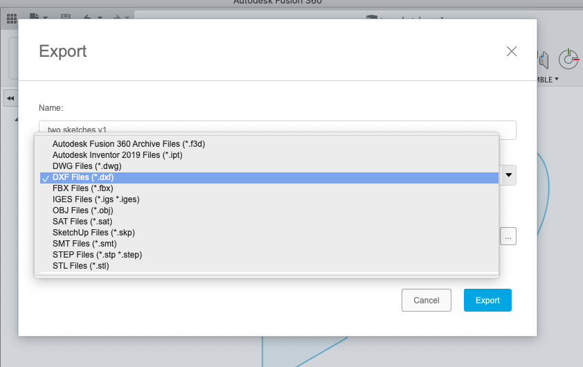 Solved: Export multiple sketches as one DXF file in free version ...