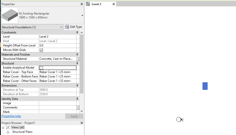 Isolated Foundation Has Structure Property - Autodesk Community